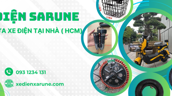 Sửa xe đạp điện tại nhà ở TP.HCM - Xe Điện Sarune Sửa xe đạp điện tại nhà ở TP.HCM - Xe Điện Sarune