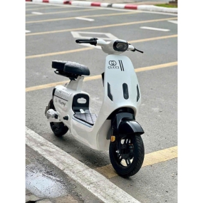 Xe điện Hottrend V1 trắng - đen