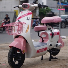 Xe điện Hottrend V1 hồng